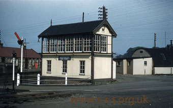 Inverness Rose Street signal box